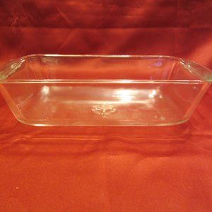 RETRO 60'-70'S ANCHOR HOCKING/FIREKING 1 QT GLASS LOAF DISH, #441